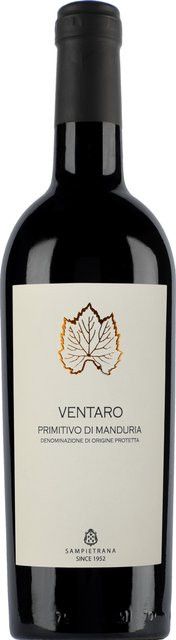 Cantina Sampietrana Primitivo Rotwein, Apulien, 2022, trocken, 0,75 l - Bild 1
