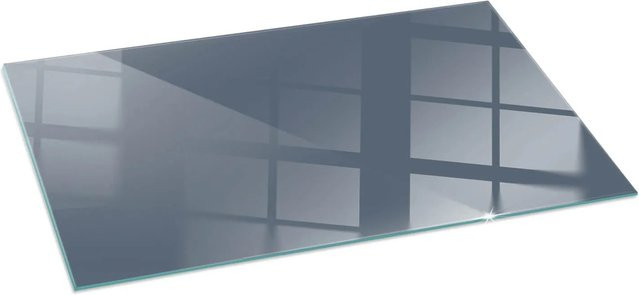 Tulup Glasbodenplatte für Kaminöfen in Marine Blau, B/T/H: 140 x 70 cm - Bild 1