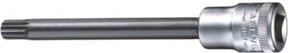 Stahlwille Schraubendrehereinsatz XZN M10 1/2 Zoll (12,5 mm) in Silber aus Edelstahl, Länge: 140 mm - Bild 1