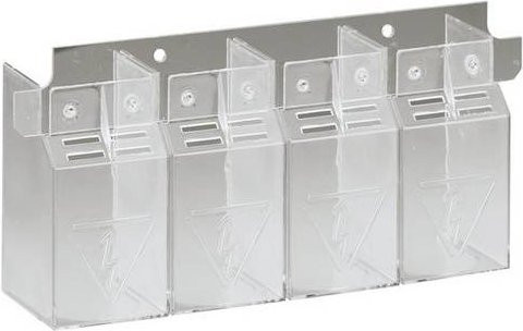 Hager HZC204 Abdeckung 4polig transparent - Bild 1