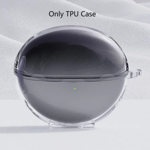 Stoßfeste und transparente Schutzhülle für Huawei FreeClip als Staubschutz-Gehäuse in Transparent oder Weiß - Bild 1