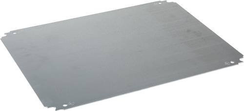 Schneider Electric NSYMM53 Montageplatte aus verzinktem Stahl in Grau, B: 500 mm, T: 300 mm - Bild 1
