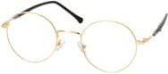 Aspect by Mister Spex CLOW 926 C Korrektionsbrille, Vollrand, Rund, Metall, Gold, Unisex - Bild 1