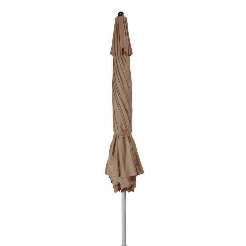 Doppler Marktschirm Active in Beige mit Drehfunktion, Durchmesser: 376 cm - Bild 2