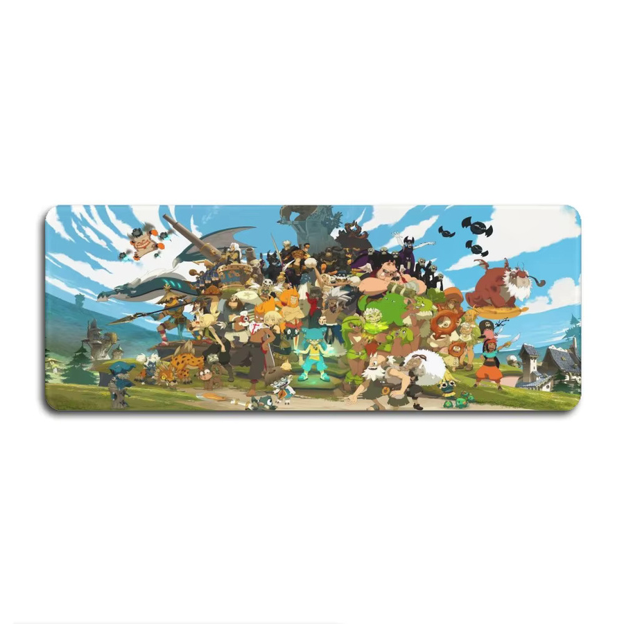 Dofus INS Tide Gaming Mauspad und Schreibtischunterlage im Cartoon Anime Design, Mehrfarbig - Bild 6