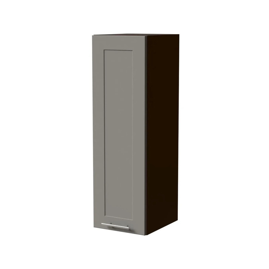 Feldmann-Wohnen Hängeschrank Oslo W4/30 in Lava / Dust Grey Matt mit Rahmenoptik, B/T/H: 30 x 32,5 x 96 cm - Bild 2