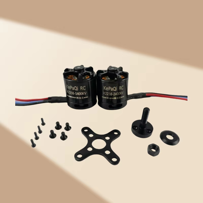 KPQ X2216 Bürstenloser Motor für RC-Modellflugzeuge, Metall, Schwarz - Bild 2