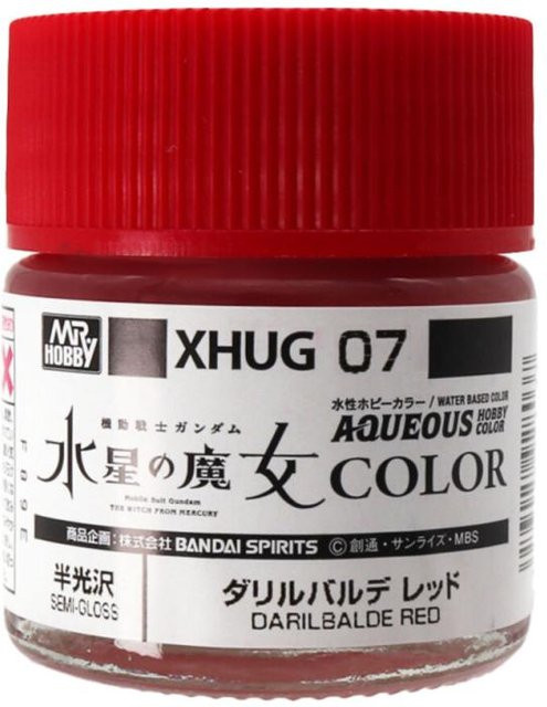 Mr Hobby Gundam Color Aqueous, Darilbalde Red, Rot - Bild 1