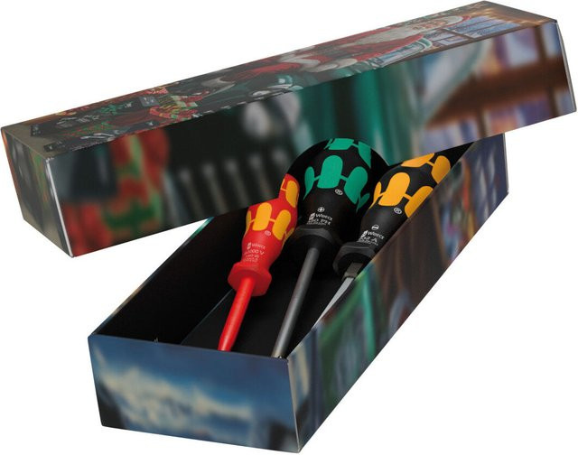 Wera Schraubendreher-Mix Christmas 2026 Schraubendreher-Set, 3-teilig, multicolor - Bild 1