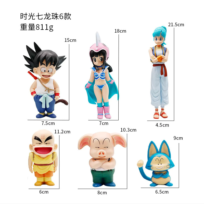 Bandai Dragon Ball Son Goku Krillin Anime-Figuren, PVC-Statuen - Bild 5