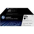 HP Original Toner CE285AD 85A Doppelpack Schwarz für Laserdrucker - Bild 2