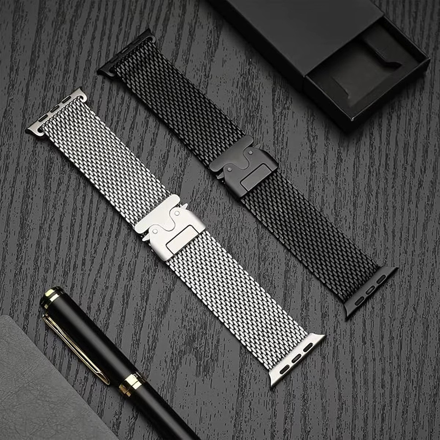 FancyWrist Uhrenarmband Titan, Milanaise, Unisex - Bild 3