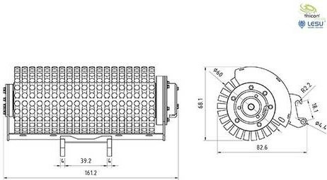 Thicon Models 58559 Rotationsbürste im Maßstab 1:14 - Bild 1