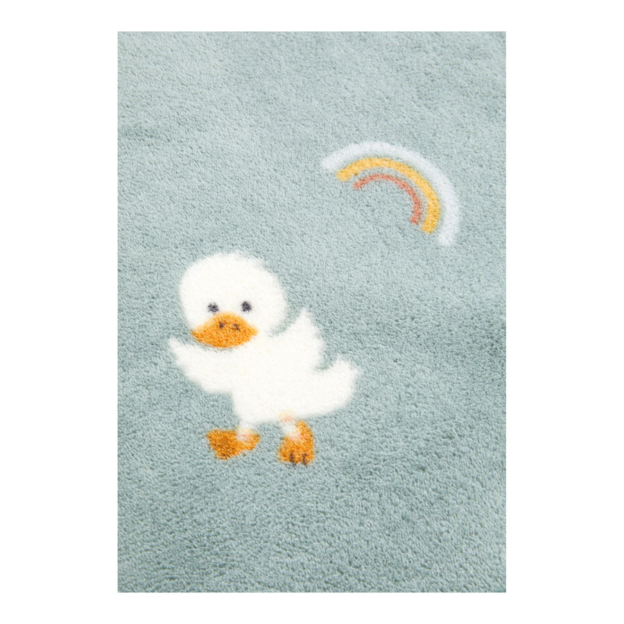Sterntaler Babydecke Plüsch in Grün mit Tier-Motiv B/B/H: 75 x 100 cm - Bild 1