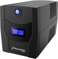PowerWalker Basic VI 2200 STL USV in Schwarz mit USB-A und USB-C Anschlüssen - Bild 1
