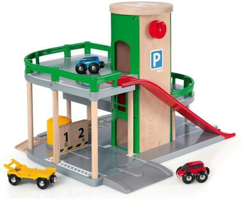 BRIO Parkhaus, Straßen und Schienen, Bunt / Mehrfarbig - Bild 1