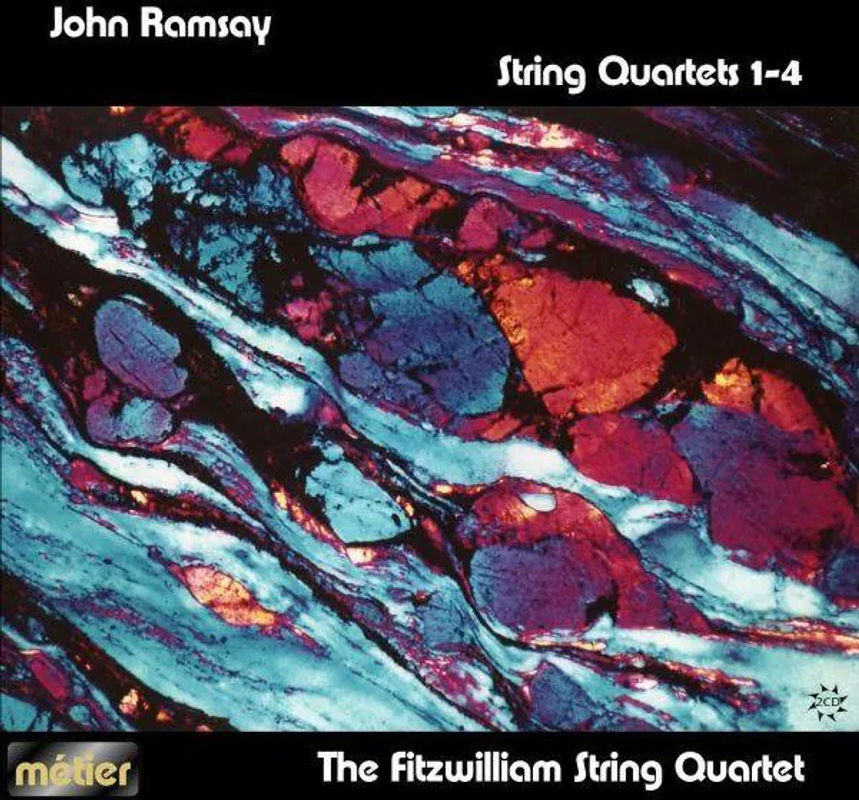 CD John Ramsay und Fitzwilliam String Quartet - Streichquartette 1 - Metier Klassik CD - Bild 1