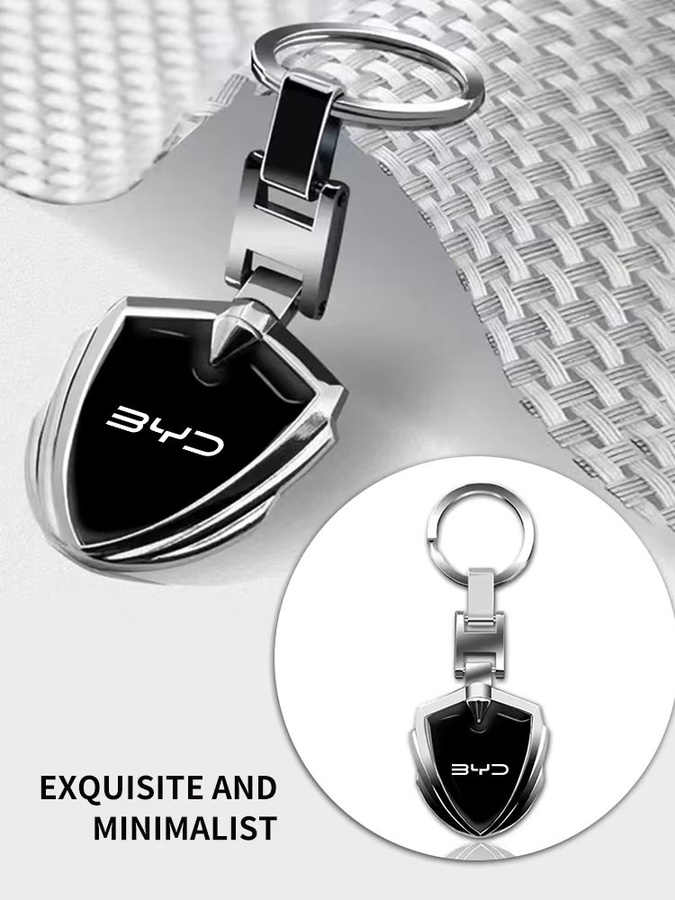 BYD Schlüsselanhänger, Metall, Unisex - Bild 3