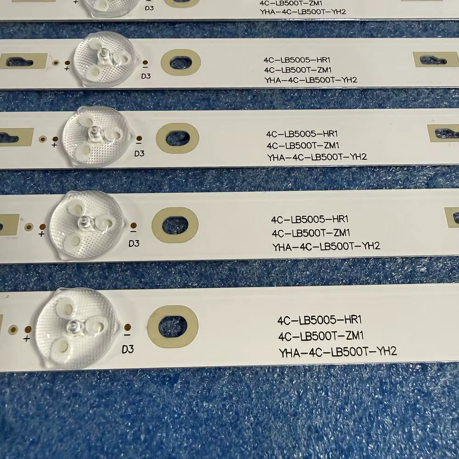 TCL LED-Hintergrundbeleuchtung Set mit 5 LED-Leisten in Weiß für TV-Modelle 50D2700 F50S3803 LVF500NDEE 50FS3800 LED50D2720 LVF500AUOY 50FA3213 - Bild 3
