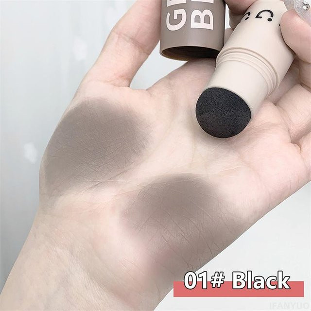 NATAWA Haaransatz-Puder, Black, Matt, Damen - Bild 1