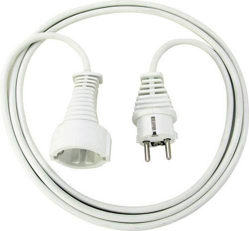 Brennenstuhl Verlängerungskabel Weiß 2 m H05VV-F 3G 1,5mm² - Bild 1