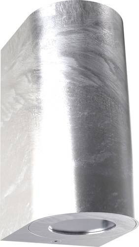 Nordlux Canto Maxi 2 Außenwandleuchte in Silber mit GU10 Fassung für Up-Down-Beleuchtung - Bild 1