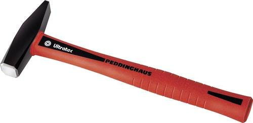 Schlosserhammer Peddinghaus Ultratec mit 3-Komponenten-Glasfaserstiel, Rot, 1000 g - Bild 1