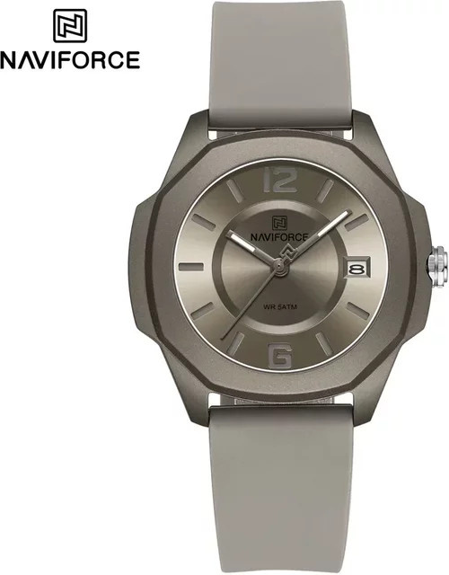 NAVIFORCE Armbanduhr, Quarz, Silikon, Schwarz, Damen - Bild 1