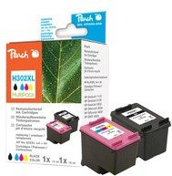 Peach Druckkopf-Sparpack für HP 302XL, Schwarz und Mehrfarbig, ersetzt F6U67AE und F6U68AE - Bild 2
