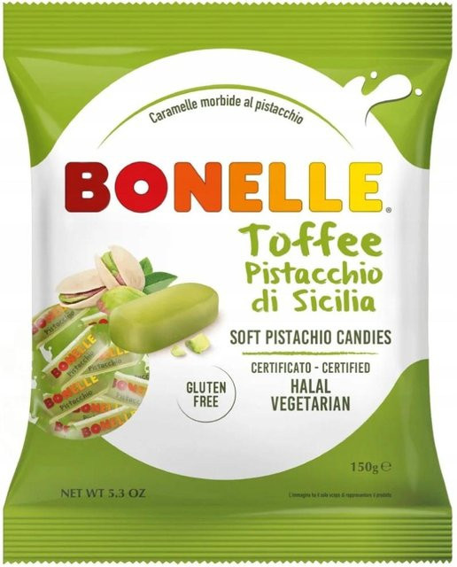 Fida Bonelle Pistazien-Karamell-Bonbons 150 g - Bild 1