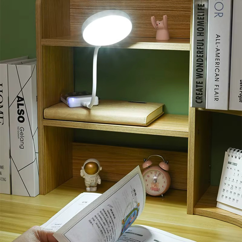 Lyfs USB LED Lese-Nachtlicht in Weiß mit Touch-Schalter und Dimmer als flexible Tischlampe - Bild 3