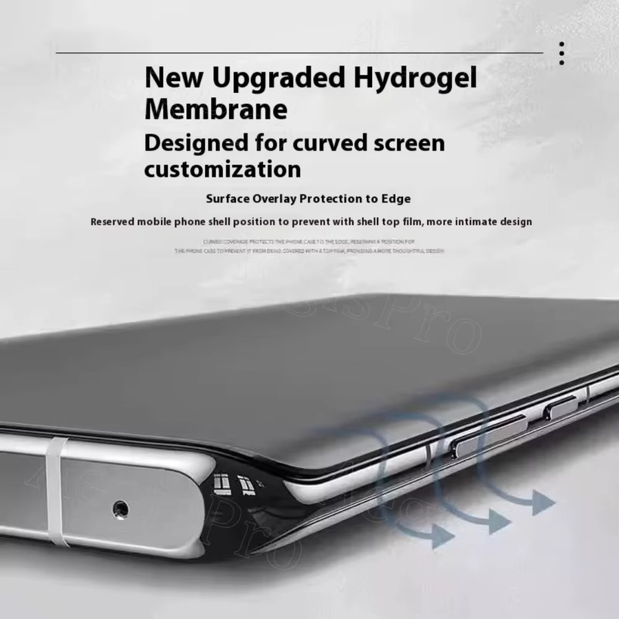 3er-Set Matte Hydrogel Displayschutzfolien für VIVO X200, X100 Pro und X100, Transparent, Wasserbeständig und Kratzfest - Bild 4