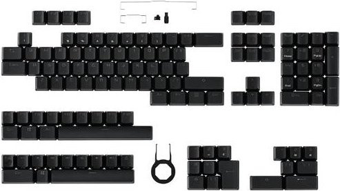 Asus ROG PBT Keycap Set AC03 Tastenkappen in Schwarz - Bild 1