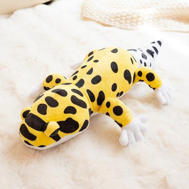 Yiran toy Eidechse Plüschtier, Gelb, 38cm - Bild 1