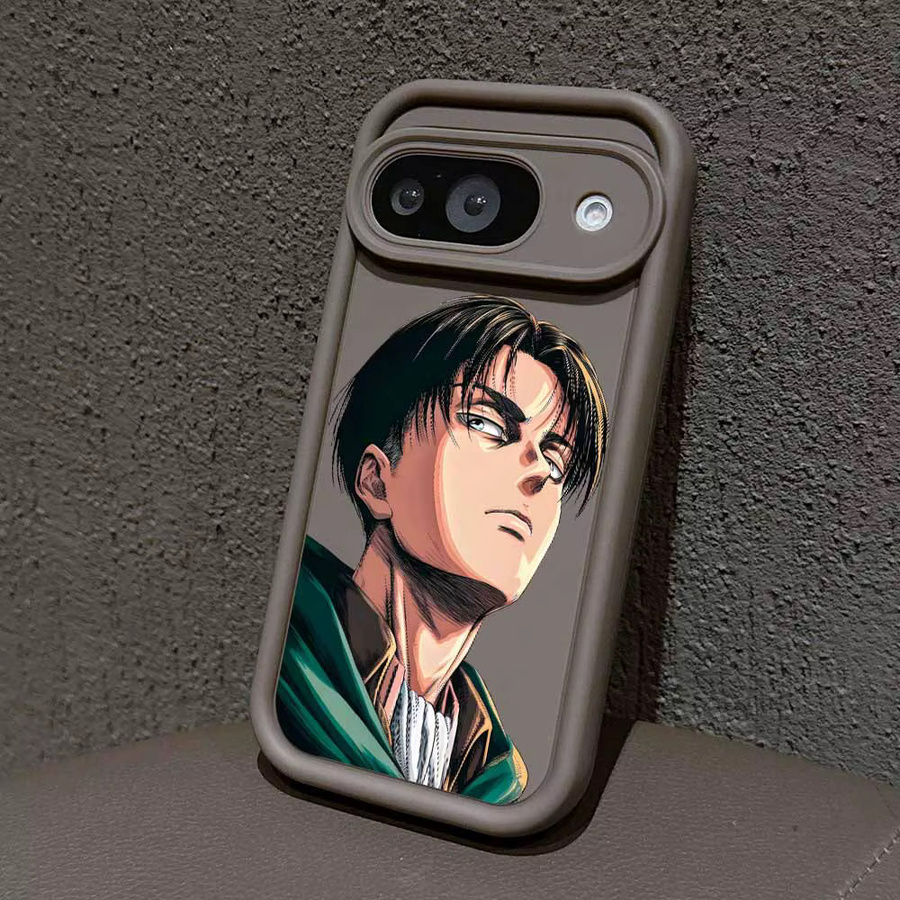 Attack On Titan Handyhülle für Google Pixel 10 9 9A 8A 8 7A 7 Pro XL mit Eyes Ladder Design Soft Feel Shell - Bild 2
