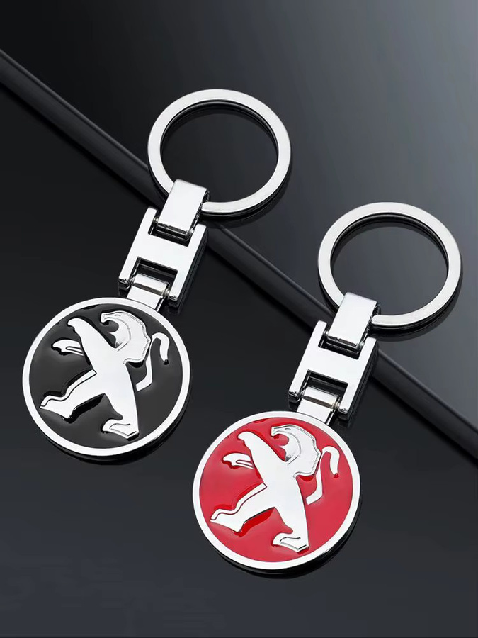 Schlüsselanhänger Peugeot, Zinklegierung, Unisex - Bild 4