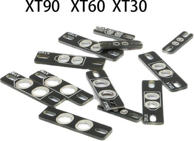 JCD XT30 XT60 XT90 Stecker Set für PCB Lötverbindungen in Schwarz für RC Modell Flugzeug Hubschrauber Multirotor - Bild 1