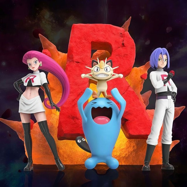 Potdemiel Pokémon Rocket Team Actionfiguren, Einzelfigur, Kunststoff - Bild 1
