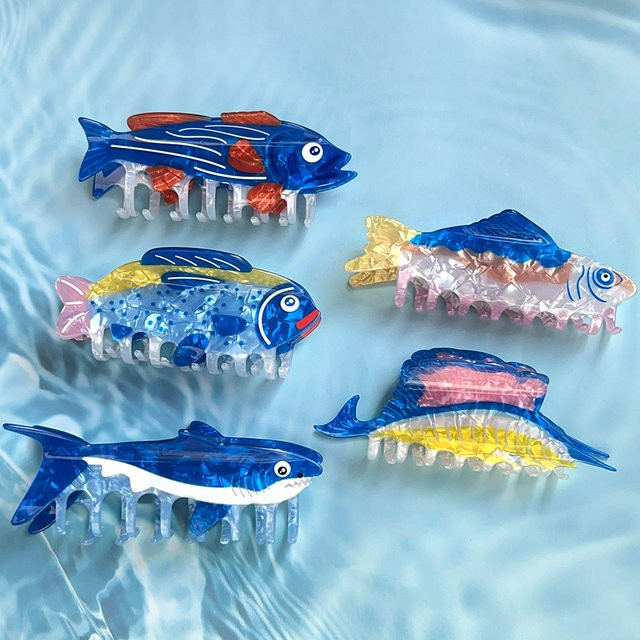 MEPHINA Haarspange Thunfisch, Damen - Bild 1