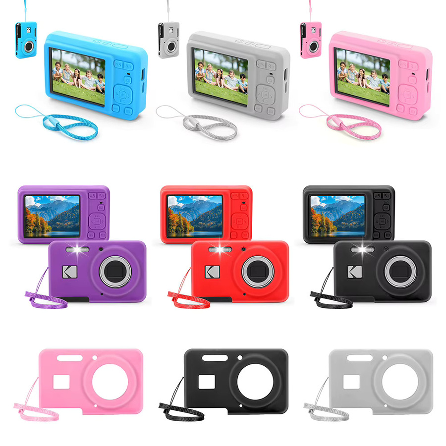 Kodak PIXPRO FZ55 Digitalkamera-Hülle mit Trageband in Purple - Bild 3