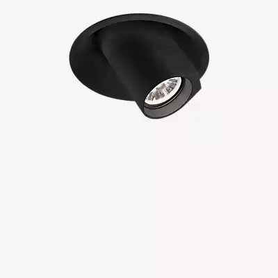 Wever & Ducré Bliek Round 1.0 LED Teileinbaustrahler in Schwarz - Bild 1