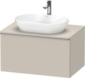 Duravit Waschtischunterschrank D-Neo beige matt, wandhängend, B: 80 cm, T: 55 cm, H: 45,9 cm - Bild 1