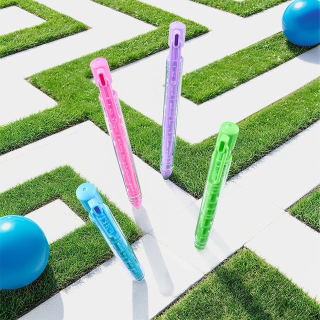 4-teiliges Set Mr.Paper Labyrinth-Gelstifte in Multicolour mit 0,5mm CS-Spitze für Schüler - Bild 1