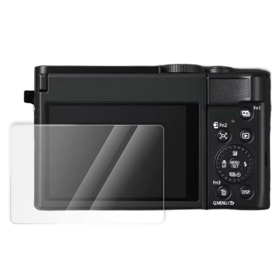 Panasonic Displayschutzfolie aus gehärtetem Glas für LUMIX DC-TZ99 und ZS99, transparent, 9H kratzfest - Bild 2
