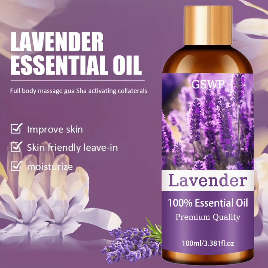 GSWP Lavendel-Hautpflegeöl mit Lavendelöl, 100 ml, Unisex - Bild 3