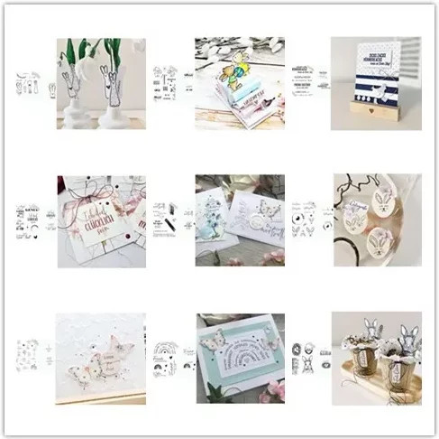 Ziyu Oster Stempel und Prägestempel für DIY Scrapbooking und Fotoalben in Mehrfarbig - Bild 1