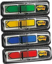 Post-it Haftstreifen Index Pfeile Multicolor 4er Pack - Bild 2