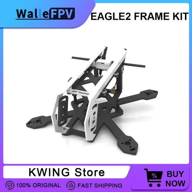 WalleFPV Eagle2 1,6 Zoll Rahmensatz, FPV Drone RC Quadcopter - Bild 1
