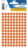 HERMA Markierungspunkt VARIO aus Papier in Rot und Orange, 8 mm - Bild 1