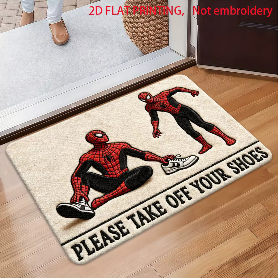 Marvel Spider-Man Fußmatte aus weichem Flanell in Multicolour von Beast Kingdom - Bild 2